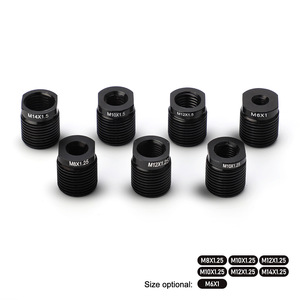 Adaptador de Palanca de Cambios para Auto, Conector de Aleación de Aluminio M6x1 M8x1.25 M10x1.25 M12x1.25 M14x1.5, Conectores Universales Negros para Automóvil - Product Image 4