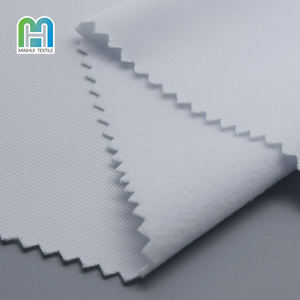 Tissu en micro <span class=keywords><strong>polaire</strong></span> haute densité avec couche intérieure brossée à grille <span class=keywords><strong>thermique</strong></span>, tissu renforcé de spandex pour les vêtements de sport d'hiver - Product Image 3