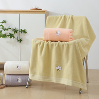 Grande serviette de bain 100% coton, épaisse, antibactérienne, absorbante, séchage rapide, qualité domestique, pour bébé et maternité
