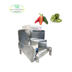 מכונת עיבוד מזון לחיתוך פלפל מקסיקני מסין עם מנוע ו-PLC להסרת גרעינים - Product Image 5