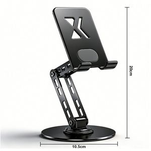 Smart 360 Degree Rotating Bathroom Flexible <b>Desk</b> Mobile Holder Stand <b>Folding</b> Mobile Stand Adjustable Desktop Mobile Holder - Product Image 4