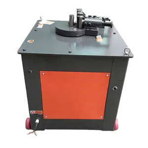 Customizable channel steel angle iron hoop bending machine Small manual iron wire looping machine