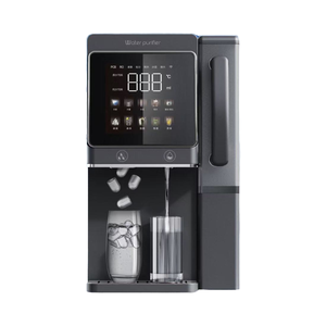 Distributeur d'eau chaude et froide électrique convenable avec fabrication de glace, boîtier en plastique pour usage domestique et hôtelier - Product Image 1