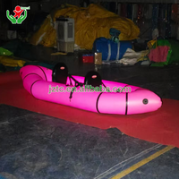 Bateau gonflable pour pagaie, rafting en eaux vives, activités nautiques, pliable, stable, max 8 psi, plancher Drop Stitch, TPU PVC, packraft