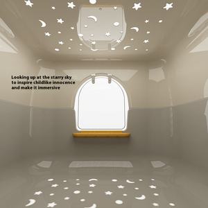 Litière pour chat Star Top extra large entièrement fermée, haute protection anti-éclaboussures, fournitures de toilette en plastique, vente en gros - Product Image 4