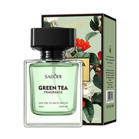 Parfum neutre de haute qualité 50ml, parfum de thé de jade, spray rafraîchissant pour l'air, fabricant, vente en gros, personnalisation OEM