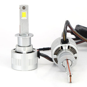 หลอดไฟหน้ารถยนต์ LED 120W 11000LM 6500K ไฟหน้ารถยนต์ LED H1 H4 H7 9006 9007 สำหรับรถยนต์ฟอร์ด โฟกัส - Product Image 1