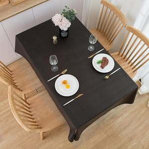 HuiHe Hot Sale <strong>Black</strong> Rectangle Stain Resistant <strong>Table</strong> Cloth Waterproof Nordic <strong>Table</strong> <strong>Clothes</strong> Decorative <strong>Table</strong> Cloths - Product Image 4