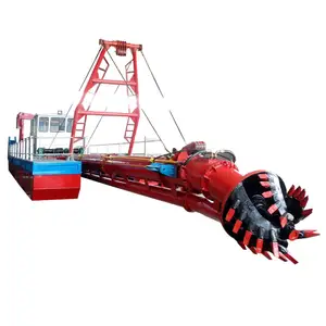 High quality self propelled cutter suction dredger cutterhead suction dredge for sale