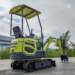 Mini Excavadora de 1.2 Toneladas con Cuchara Estándar para Trabajos Agrícolas y de Paisajismo, Certificación CE y EPA, Envío Gratuito - Product Image 3