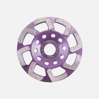 Bontai 5 pouces diamant coupe roues super forme diamant segments béton meule