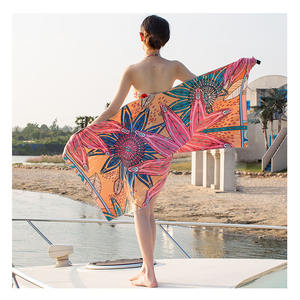 Custom Digital Printing Small Absorblite Compressed <b>Magic</b> Microfiber <b>Beach</b> Towel Set for Australia - Product Image 1