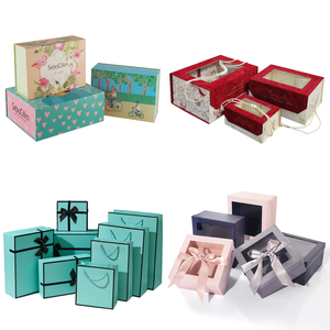 Custom Gift Box Magnetic Lid Birthday Anniversary Gift Present Boxes Cardboard Paper Gift Packaging Box