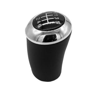 Pommeau de levier de vitesse en cuir Mazda 5/6 vitesses, ergonomique, noir, pour boîte de vitesses manuelle - Product Image 4