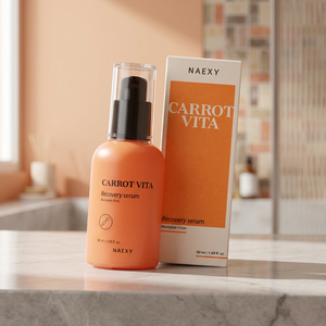 NAEXY 50ml Zanahoria Vita recuperación suero líquido cara dirigida blanqueamiento imperfecciones Cuidado Intensivo piel clara buen producto en el mundo - Product Image 3
