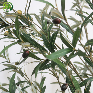 Árbol Bonsái Artificial con Hojas de PE Realistas, Olivo Desmontable con Frutos, Planta Artificial en Maceta Verde, Bonsái de Olivo Perenne - Product Image 6