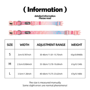Recycled Eco Friendly Nylon <strong>Dog</strong> <strong>Collar</strong> Rainbow Bright Colors Adjustable Pet <strong>Collar</strong> Leash Set 3 Colors in Stock - Product Image 6