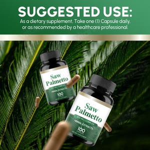Капсулы Vitahealthy OEM/ODM с натуральным веганским экстрактом пальметто для улучшения состояния волос и поддержания здоровья простаты - Product Image 5