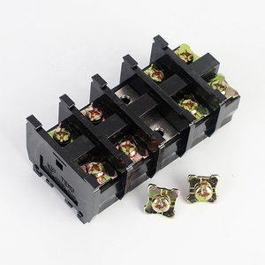 TBD-30组合两层栅栏式接线端子可拼接黄铜阻隔端子50A 6平方毫米螺丝接线端子 - Product Image 3