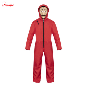 Festa di Halloween Salvador Dali Cosplay Maschera di Film di Soldi Rapina La Casa di Carta La Casa De Papel Cosplay Costume// - Product Image 4