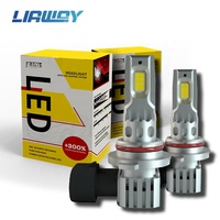 Bombilla LED para Faros Delanteros 9012 Estilo L4 6500K 28W 2800 Lúmenes Iluminación Súper Brillante para Automóviles