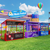 Présentoirs de stand robustes et durables tentes de stand de vente pour événements tentes de salon à vendre tentes d'extérieur d'étagère de marché