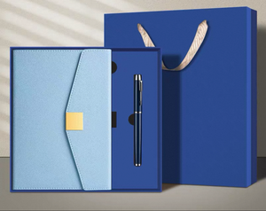 Набор сувениров с логотипом на заказ: ежедневник формата А5 и металлическая ручка для подписи - Product Image 4