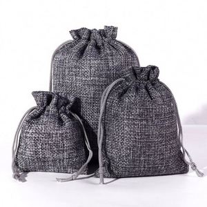 Bolsas de Yute y Arpillera al por Mayor de Varios Tamaños, Bolsas de Cáñamo, Bolsas de Arpillera con Cordón y Logotipo - Product Image 3