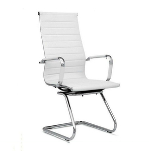 Chaise de réception visiteur à dossier bas, à cadre arqué, en métal, pour usage commercial, idéale pour les bureaux et les salles de conférence (vente en gros) - Product Image 5