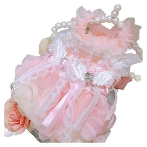 Vestido de tutú de encaje rosa para perros, ropa para perros pequeños, vestido de princesa Lolita para Maltese Yorkshire Terrier - Product Image 5