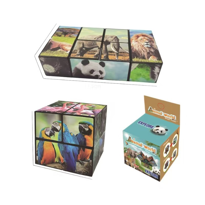 Monde des animaux 2-en-1