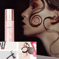 Gel fixateur de maquillage pour le visage de beauté de marque privée OEM ODM produit de soin de la peau hydratant longue durée facile à colorer spray fixateur de maquillage
