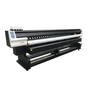 25 ans de vente directe en usine imprimante automatique 1.3m/1.6m/1.8m/2.5m/3.2m machine d'imprimante à co-solvant tête i3200