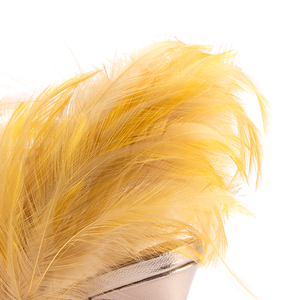 Sandali da Donna di Lusso Personalizzati 2025 <span class=keywords><strong>con</strong></span> Tacco Alto in Vera Pelle, Design di Fabbrica <span class=keywords><strong>con</strong></span> Cinturino a Fibbia e Tacco <span class=keywords><strong>con</strong></span> <span class=keywords><strong>Piume</strong></span> Personalizzato - Product Image 5