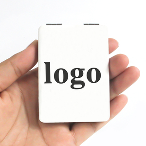 Nhà máy tùy chỉnh cá nhân nhỏ có thể gập lại Túi trang điểm gương cho đám cưới với kính biểu tượng tùy chỉnh tuyệt vời cho quà lưu niệm & Quà Tặng - Product Image 1