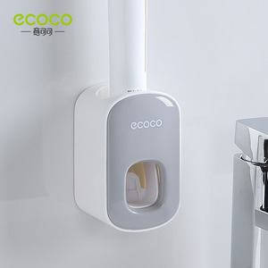 Tự Động Không Có Khoan Treo Tường Nhựa Kem Đánh Răng Dispenser Nhà Sử Dụng Ép Thiết Bị Thiết Lập Cho Phòng Tắm Đóng Hộp Kem Đánh Răng Chủ - Product Image 6