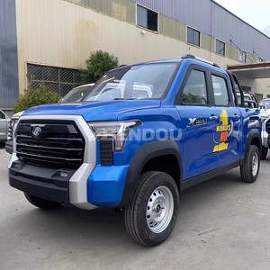Camioneta Eléctrica 4x4 con Volante a la Izquierda, Doble Cabina, Mini Camión de Carga Eléctrico - Product Image 3
