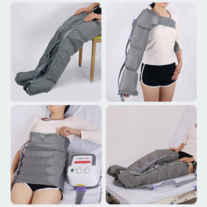 Masajeador eléctrico de pies y piernas para aliviar el dolor y mejorar la circulación sanguínea Masajeador de aire para pies y piernas Botas de recuperación de presión - Product Image 4