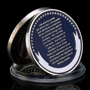 Noi potenza aerea <span class=keywords><strong>giuramento</strong></span> di arruolamento di preghiera di benedizione medaglia commemorativa regalo Souvenir per aviere collezionisti monete - Product Image 4