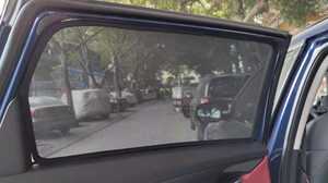 Parasol de malla de fábrica de 6 uds., parasol de ventana de coche de lujo, Cortinas Magnéticas para coche, ventana plegable para coche para <span class=keywords><strong>Hyundai</strong></span> <span class=keywords><strong>Tucson</strong></span> 2018 - Product Image 6