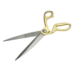 Hot Full Gold Color Stainless Steel <b>Sewing</b> Fabric Cutting Tailor <b>Scissors</b> - Product Image 4