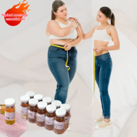 Huile Essentielle de Massage Anti-Cellulite Naturelle pour Amincir le Ventre, Perdre du Poids Rapidement, Affiner la Silhouette, Action Rapide