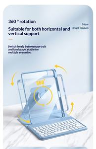 Funda Protectora Magnética Giratoria y Desmontable para Tablet Inteligente con Soporte para Lápiz y Función de Soporte para Múltiples Tamaños - Product Image 3