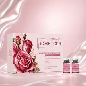 Nouveauté - Sérum pour le visage à la rose PDRN - Stimule la production de collagène - Retarde les signes du vieillissement - Mini flacon en verre - En stock - Product Image 5