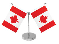 Drapeau de table sur mesure avec support, avec votre design, impression de design unique, matériaux de haute qualité