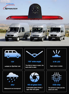 Cámara de Tercera Luz de Freno para Sprinter Van, Cámara de Visión Trasera para <span class=keywords><strong>Mercedes</strong></span> Benz Sprinter Van - Product Image 3