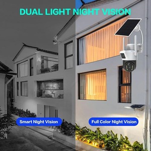 V380 Pro <span class=keywords><strong>Cámara</strong></span> CCTV de seguridad PTZ con energía solar WiFi al aire libre 4G con tarjeta SIM <span class=keywords><strong>Cámara</strong></span> solar - Product Image 2