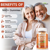 OEM Hoge Kwaliteit NAD Supplement NAD Gummies Nicotinamide Riboside Resveratrol 900mg voor Mannen en Vrouwen