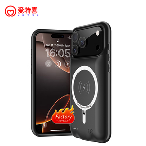 Xu hướng sản phẩm 2025 New arrivals 17 Pro Max có thể sạc lại sao lưu thông minh Pin điện thoại trường hợp sạc trường hợp ngân hàng điện pin trường hợp - Product Image 1