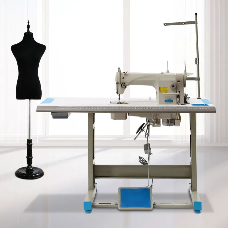 Machine à coudre industrielle Support de table Machine à coudre commerciale pour tapisserie d'ameublement